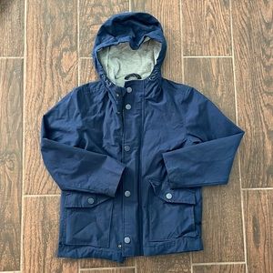 Boys blue rain jacket